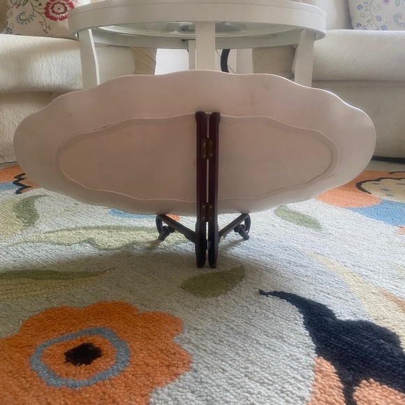 Waverly Products I Scalloped Autumn Harvest Serving Tray I James Whitcomb Riley - Picture 15 of 16